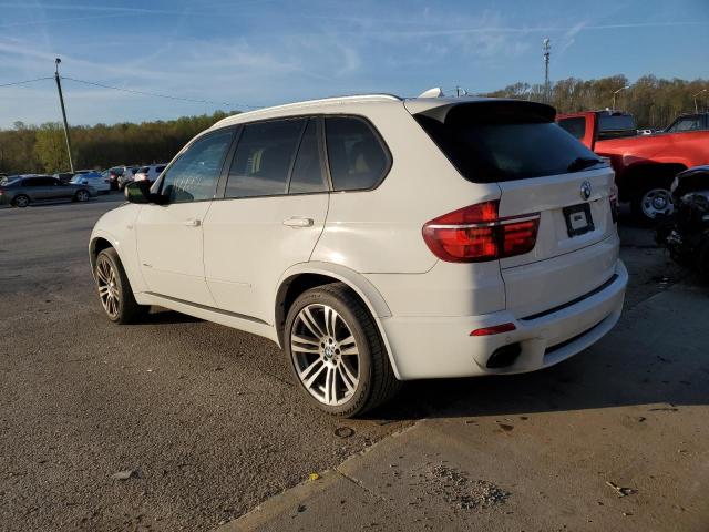 5UXZV8C5XBL421643 - 2011 BMW X5 XDRIVE50I WHITE photo 2