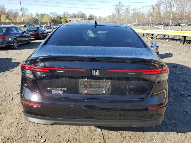 1HGCY1F38PA057601 - 2023 HONDA ACCORD EX BLACK photo 6