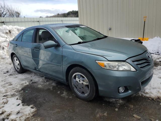 4T1BF3EK5BU735163 - 2011 TOYOTA CAMRY BASE BLUE photo 4