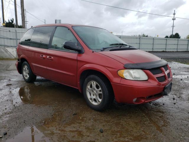 1D4GP45343B159569 - 2003 DODGE CARAVAN SPORT RED photo 4