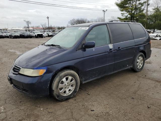 5FNRL18944B095368 - 2004 HONDA ODYSSEY EXL BLUE photo 1