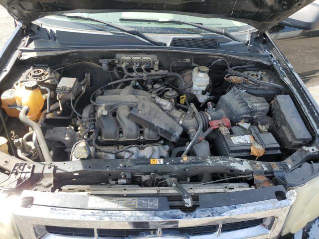 1FMCU03158KB52826 - 2008 FORD ESCAPE XLT BLACK photo 11