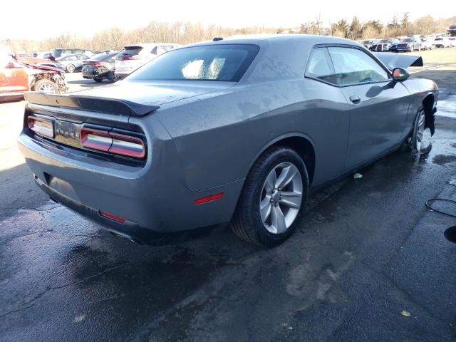 2C3CDZAG0PH570575 - 2023 DODGE CHALLENGER SXT GRAY photo 3