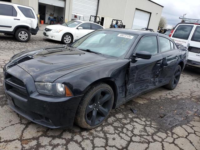 2C3CDXHGXEH331736 - 2014 DODGE CHARGER SXT BLACK photo 1