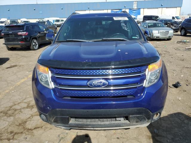 1FM5K8F86DGA17079 - 2013 FORD EXPLORER LIMITED BLUE photo 5