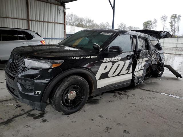 1FM5K8ABXMGA96842 - 2021 FORD EXPLORER POLICE INTERCEPTOR 黑色 照片 1