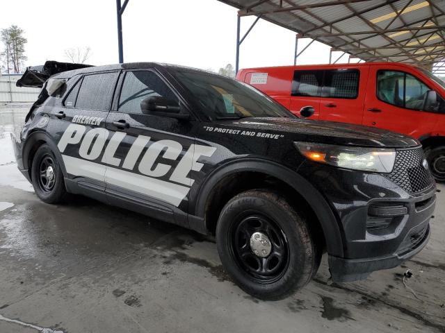 1FM5K8ABXMGA96842 - 2021 FORD EXPLORER POLICE INTERCEPTOR 黑色 照片 4