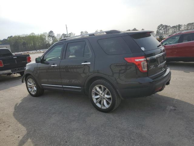 1FM5K8F87EGC09807 - 2014 FORD EXPLORER LIMITED BLACK photo 2