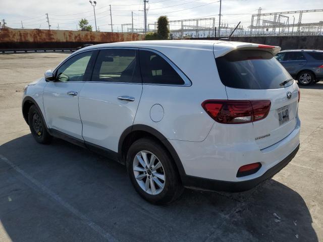 5XYPG4A35KG611388 - 2019 KIA SORENTO L WHITE photo 2