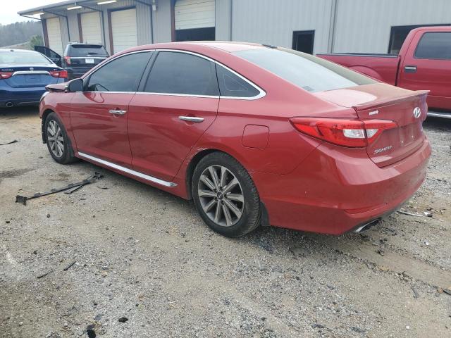 5NPE34AF0HH465349 - 2017 HYUNDAI SONATA SPORT MAROON photo 2