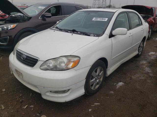 2T1BR32E38C904130 - 2008 TOYOTA COROLLA CE WHITE photo 1