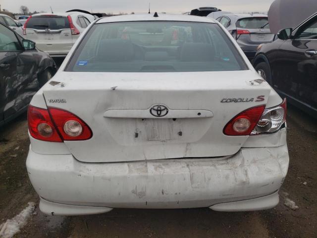 2T1BR32E38C904130 - 2008 TOYOTA COROLLA CE WHITE photo 6