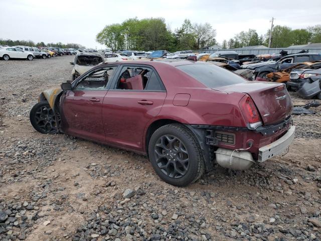 2C3CCAGGXKH586190 - 2019 CHRYSLER 300 S BURGUNDY photo 2