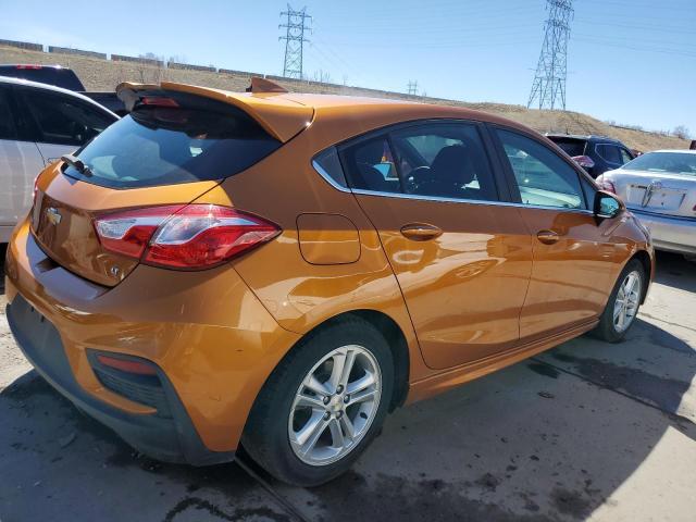 3G1BE6SM9HS564711 - 2017 CHEVROLET CRUZE LT ORANGE photo 3