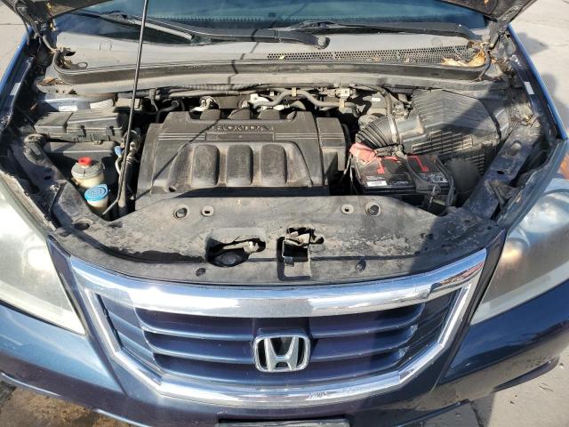 5FNRL38709B409647 - 2009 HONDA ODYSSEY EXL ლურჯი ფოტო 12