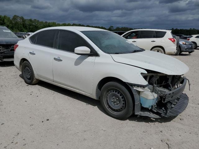 3N1AB7AP5KY308280 - 2019 NISSAN SENTRA S WHITE photo 4