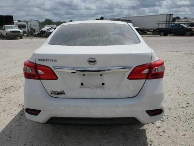 3N1AB7AP5KY308280 - 2019 NISSAN SENTRA S WHITE photo 6