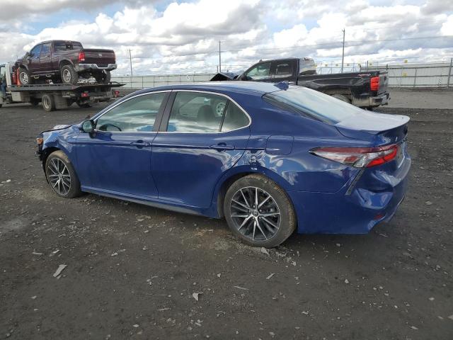 4T1G11BK7PU075308 - 2023 TOYOTA CAMRY SE NIGHT SHADE BLUE photo 2