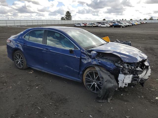 4T1G11BK7PU075308 - 2023 TOYOTA CAMRY SE NIGHT SHADE BLUE photo 4