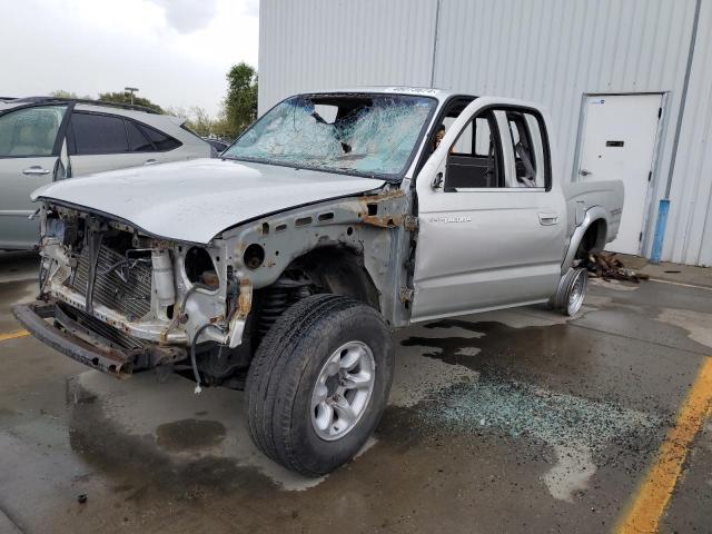 5TEWN72N51Z870891 - 2001 TOYOTA TACOMA XTRACAB SILVER photo 1