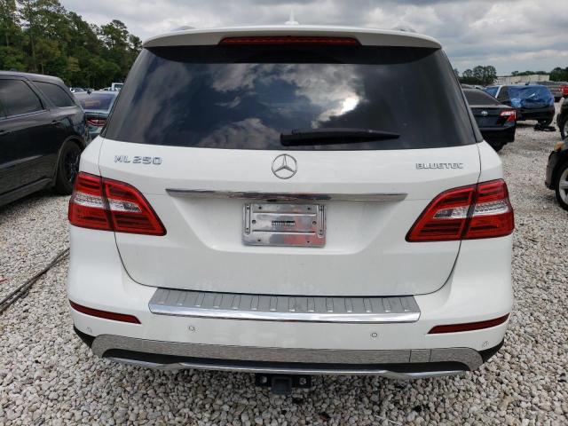 4JGDA0EBXFA496688 - 2015 MERCEDES-BENZ ML 250 BLUETEC WHITE photo 6