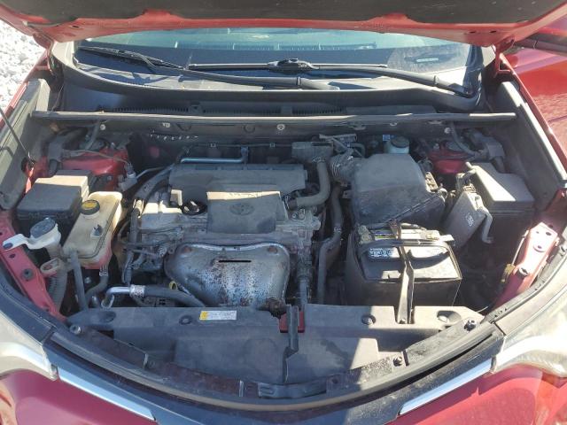 2T3RFREV8GW479014 - 2016 TOYOTA RAV4 XLE RED photo 12