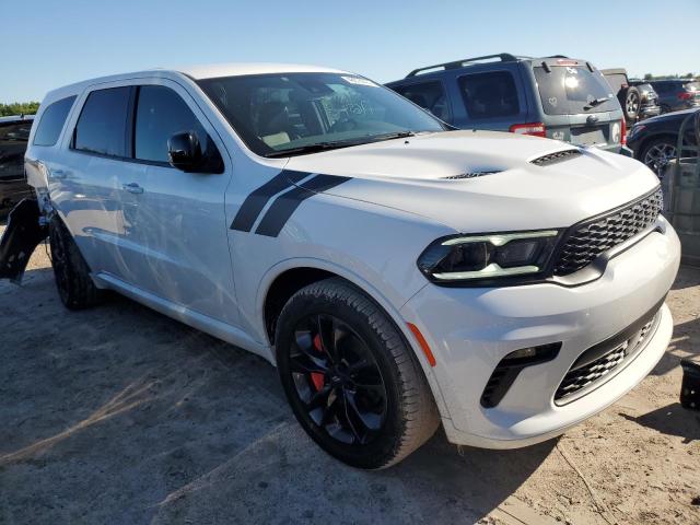 1C4RDHDGXNC187190 - 2022 DODGE DURANGO GT WHITE photo 4