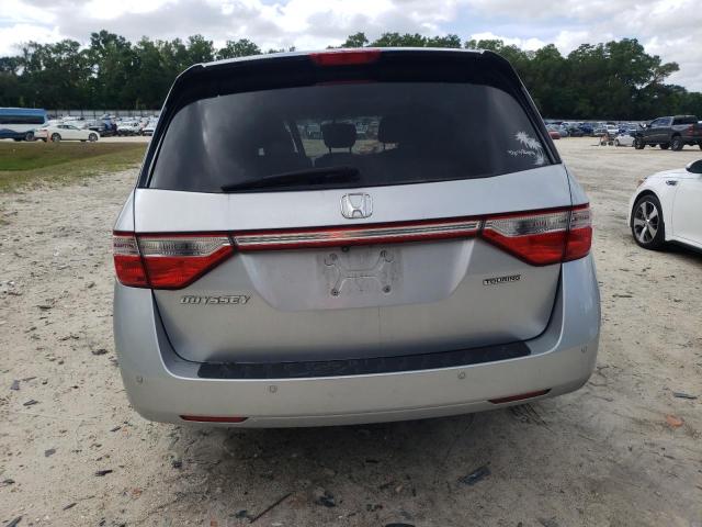 5FNRL5H91CB029589 - 2012 HONDA ODYSSEY TOURING SILVER photo 6