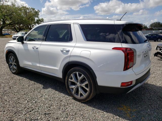 KM8R44HE8LU119457 - 2020 HYUNDAI PALISADE SEL WHITE photo 2