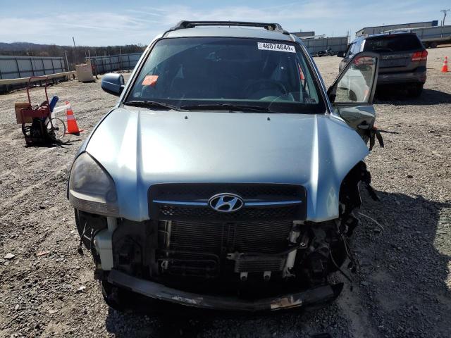 KM8JN72D87U666956 - 2007 HYUNDAI TUCSON SE BLUE photo 5