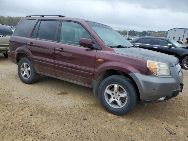 5FNYF18508B004294 - 2008 HONDA PILOT EXL BURGUNDY photo 4