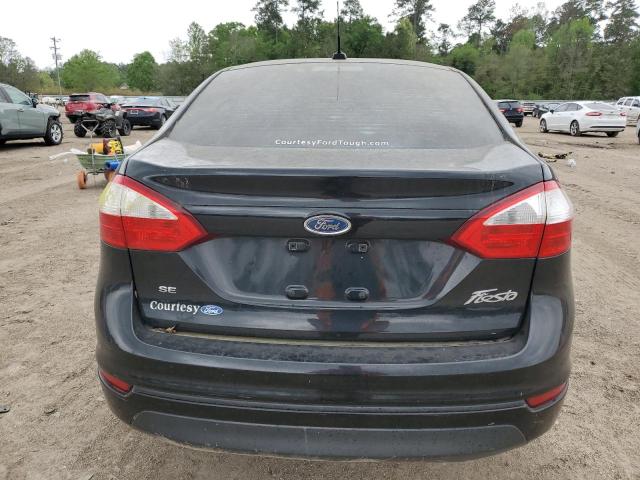 3FADP4BJ3HM104958 - 2017 FORD FIESTA SE BLACK photo 6