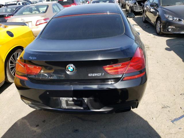 WBA6D4C58HD977725 - 2017 BMW 650 I GRAN COUPE BLACK photo 6