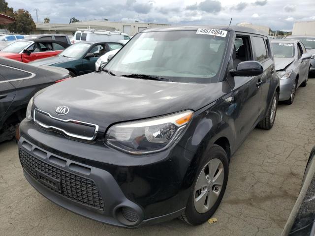 KNDJN2A25E7098958 - 2014 KIA SOUL BLACK photo 1