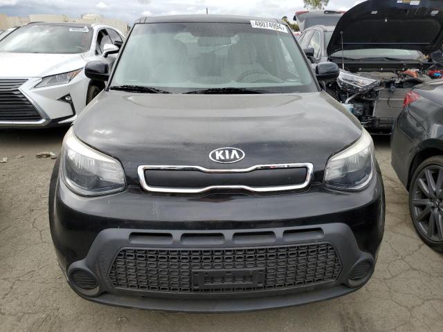 KNDJN2A25E7098958 - 2014 KIA SOUL BLACK photo 5