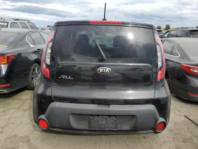 KNDJN2A25E7098958 - 2014 KIA SOUL BLACK photo 6