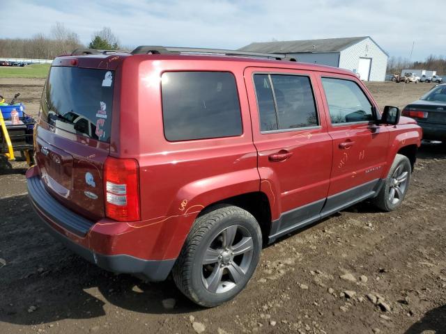 1C4NJRFBXFD417319 - 2015 JEEP PATRIOT LATITUDE RED photo 3