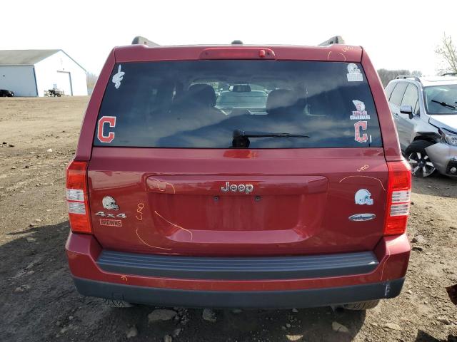 1C4NJRFBXFD417319 - 2015 JEEP PATRIOT LATITUDE RED photo 6