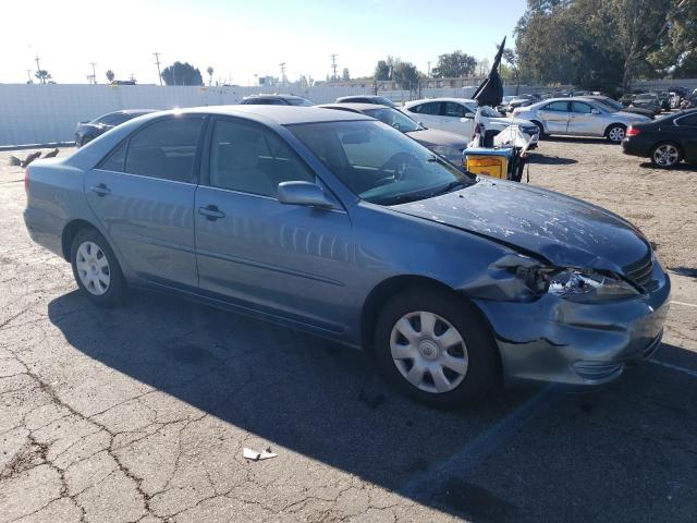 4T1BE32K82U572452 - 2002 TOYOTA CAMRY LE BLUE photo 4