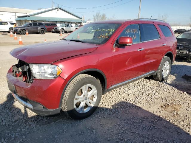 1C4RDJDG5DC527836 - 2013 DODGE DURANGO CREW BURGUNDY photo 1