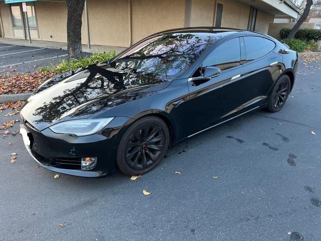 5YJSA1E15HF219286 - 2017 TESLA MODEL S BLACK photo 2