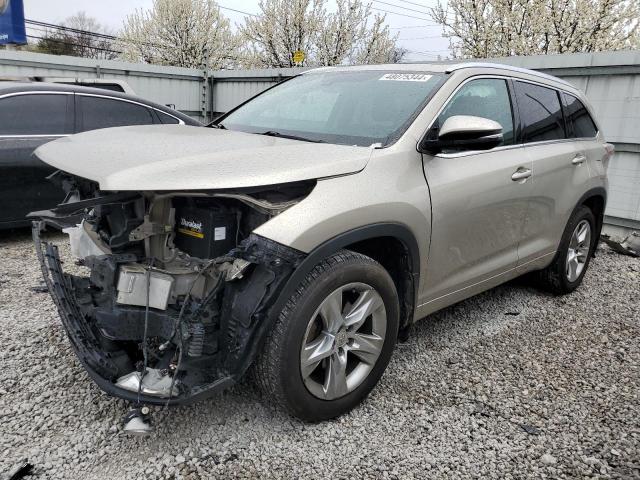 5TDDKRFH1FS105388 - 2015 TOYOTA HIGHLANDER LIMITED TAN photo 1