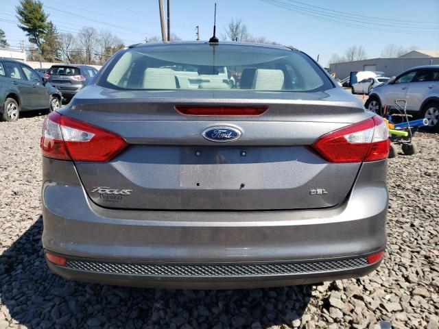 1FAHP3H20CL192020 - 2012 FORD FOCUS SEL GRAY photo 6