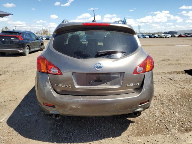 JN8AZ18W39W123816 - 2009 NISSAN MURANO S GOLD photo 6