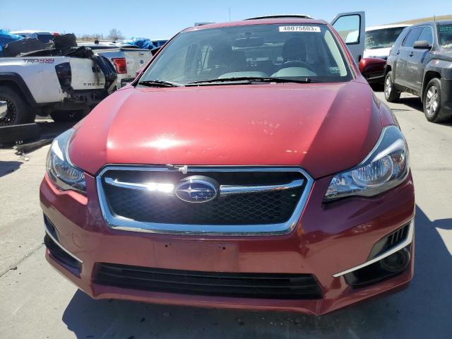 JF1GPAC62FH279046 - 2015 SUBARU IMPREZA PREMIUM RED photo 5