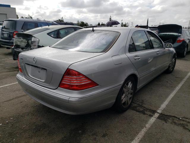WDBNG75J03A363441 - 2003 MERCEDES-BENZ S 500 SILVER photo 3