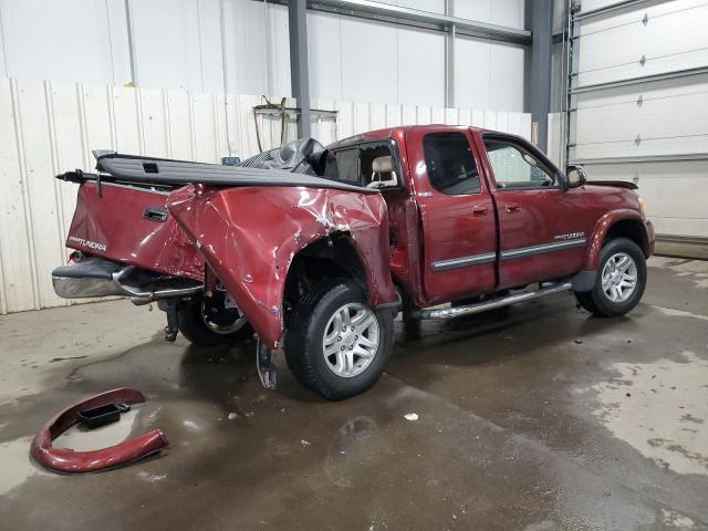 5TBBT441X6S485028 - 2006 TOYOTA TUNDRA ACCESS CAB SR5 BURGUNDY photo 3