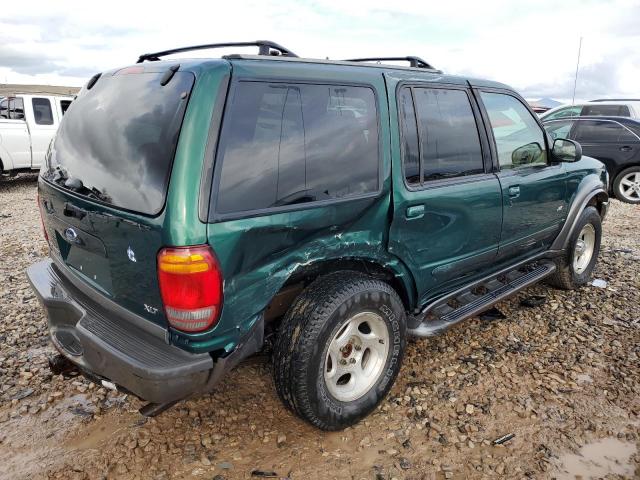 1FMZU73E3YZA49997 - 2000 FORD EXPLORER XLT GREEN photo 3