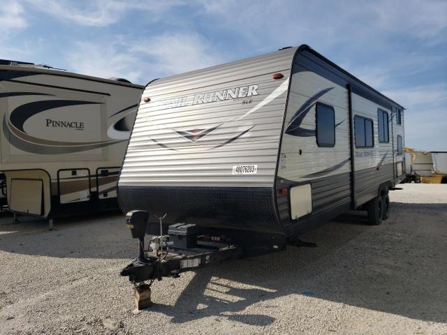 5SFEB3223JE378993 - 2018 HEART LAND TRAIL RUNN ორფეროვანი ფოტო 2