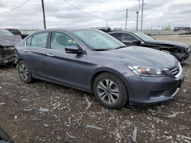 1HGCR2F31EA160293 - 2014 HONDA ACCORD LX GRAY photo 4